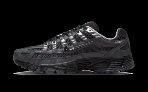 Nike P-6000 Suede Anthracite Metallic Silver
