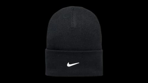 Nike Peak Swoosh Beanie Black