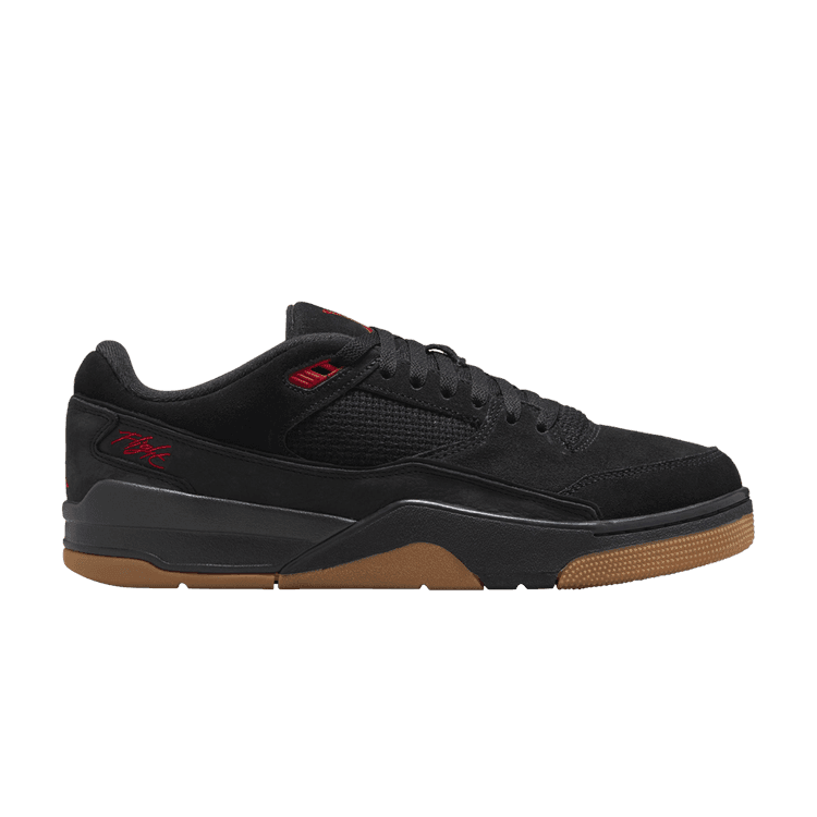 Jordan Flight Court Black Red