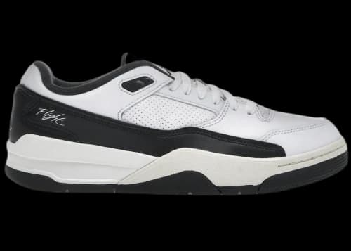 Jordan Flight Court White Black Sail