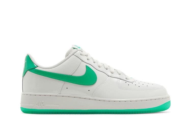 Nike Air Force 1 Low '07 Patent Platinum Tint Stadium Green