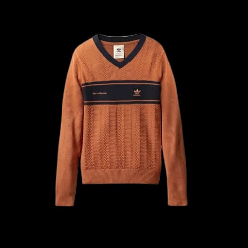 adidas x Wales Bonner Long Sleeve Knit Sweater Orange