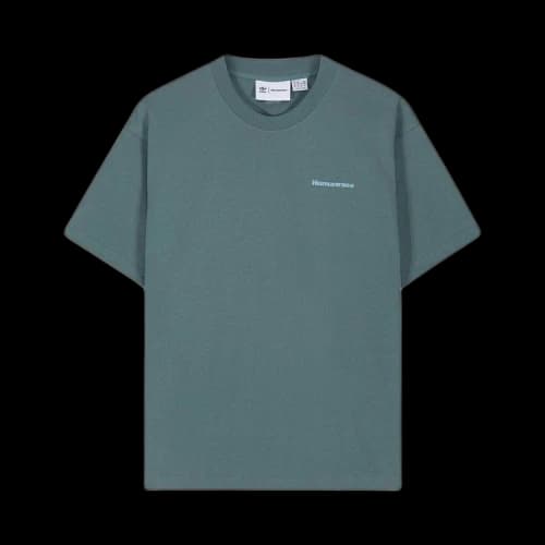 adidas x Humanrace By Pharrell Williams Basics Tee Green/Hazy Emerald