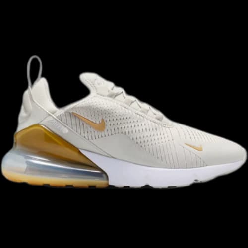 Nike Air Max 270 Light Bone Metallic Gold (Women's)