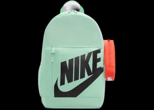 Nike Elemental Big Kids' 20L Backpack Arctic Green/Orange/Black