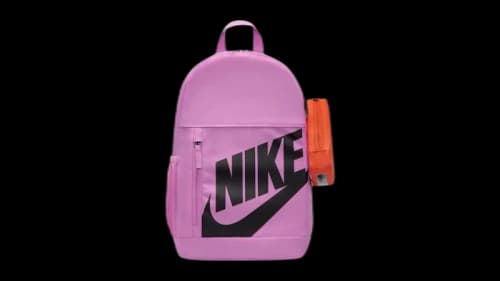 Nike Elemental Big Kids' 20L Backpack Light Magenta/Orange/Black