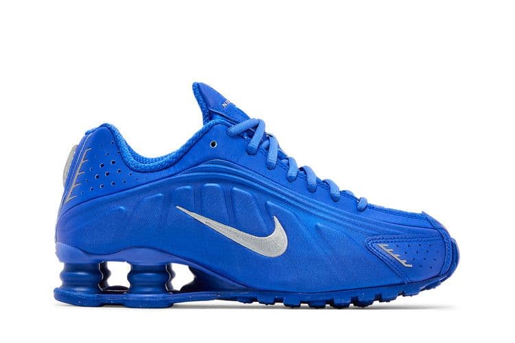Nike Shox R4 Racer Blue Metallic Silver (Women's)