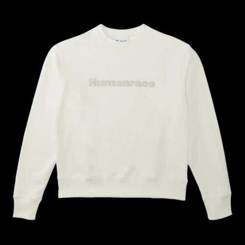adidas x Pharrell Humanrace Logo Sweatshirt 'White'