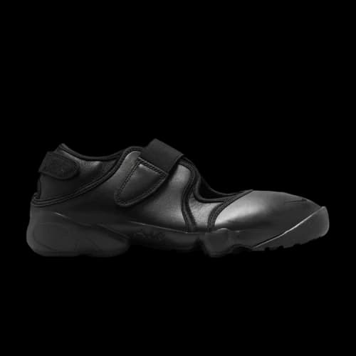 Nike Air Rift Leather Triple Black (Women's)