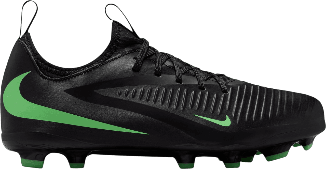 Nike Jr. Phantom 6 Low Academy Mg GS 'Black Black Illusion Green'