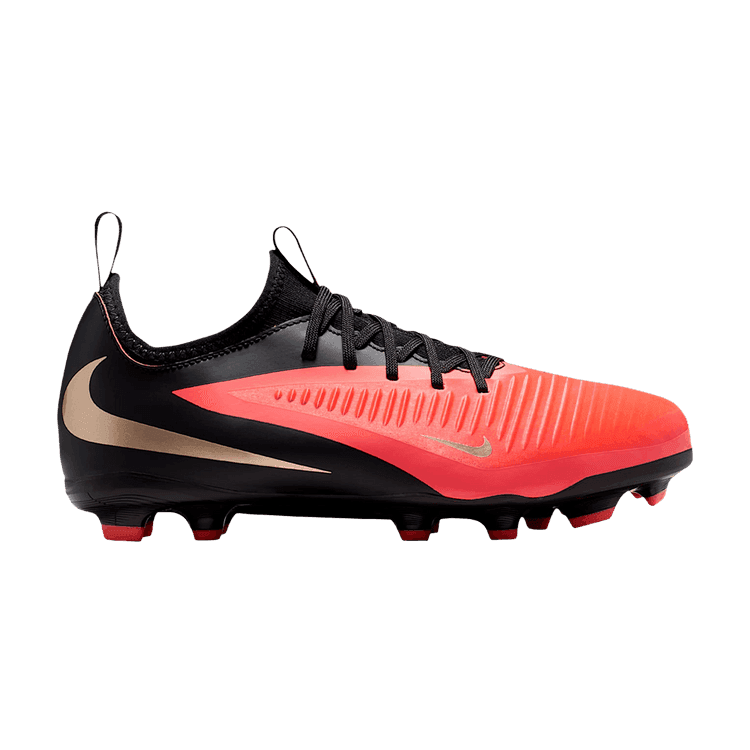 Nike Jr. Phantom 6 Low Academy MG GS 'Bright Crimson Black'