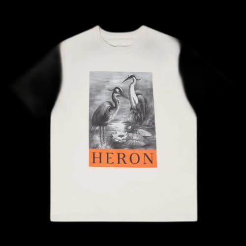 Heron Preston NF Heron Bw SS Tee White/Black