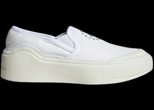 adidas Court Slip-On by Stella McCartney Cloud White Core Black