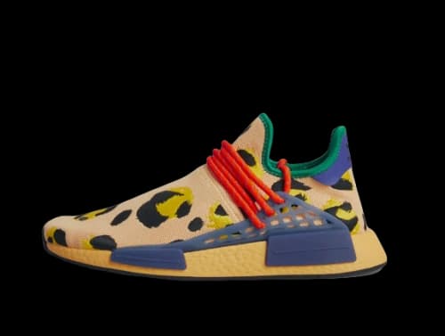 adidas NMD Hu Pharrell Animal Print Leopard Pulse Amber