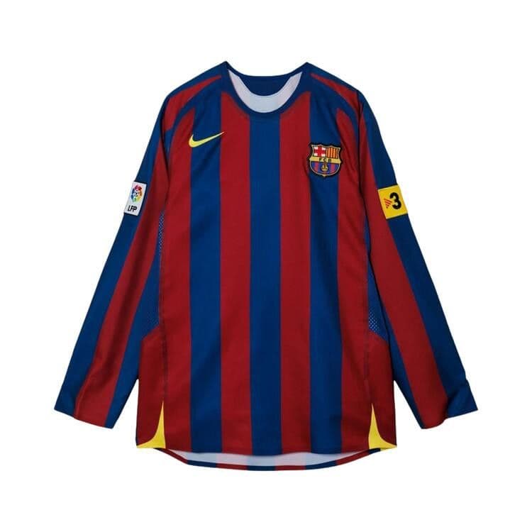 Nike FC Barcelona Re-Issue 2005/06 Ronaldinho #10 Home Jersey Multicolor