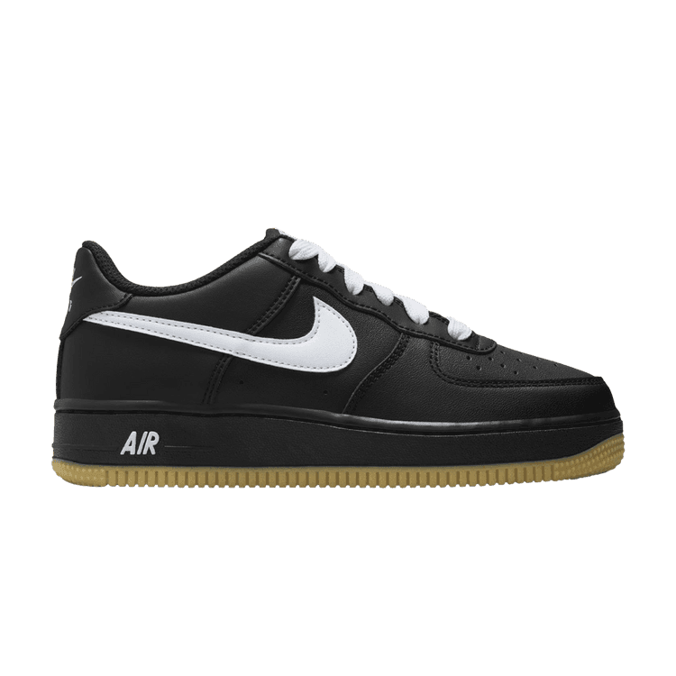 Nike Air Force 1 Low LV8 3 Black White Gum (GS)