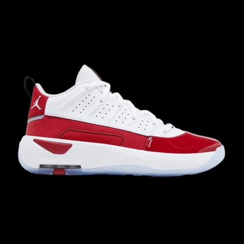 Jordan Max Aura 7 White Gym Red Black