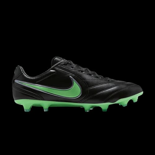Nike Tiempo Ligera Pro FG Low 'Black Illusion Green'
