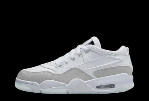 Jordan 4 RM White Metallic Silver (Women's)