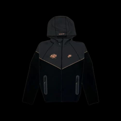 Nike Sportswear Tech Fleece x Central Cee Syna World Full Zip Hoodie Black/Metallic Red Bronze