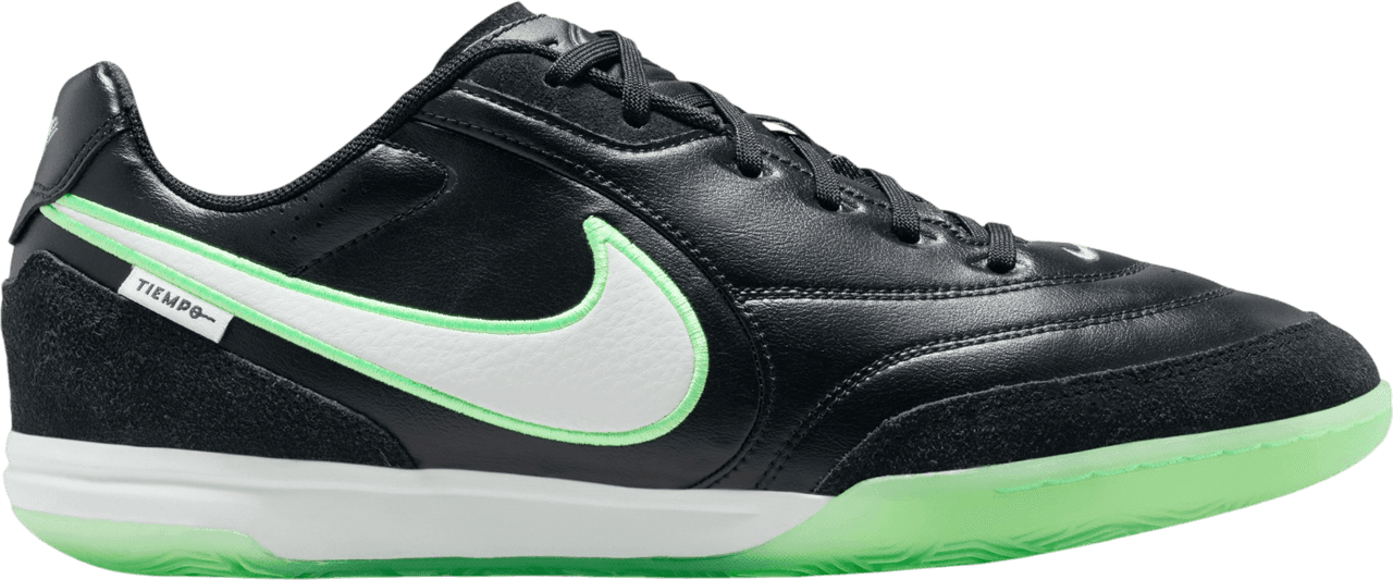 Nike Tiempo Street Gato Indoor Court 'Black Illusion Green'