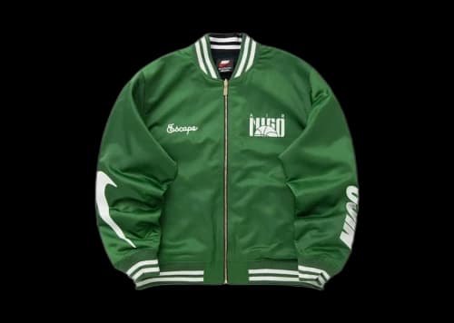Nike x Nigo NRG Coach Jacket Green
