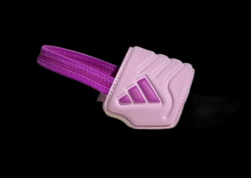 adidas Adilette Estrap 2.0 Slides Off White Purple Burst Lilac (PS)