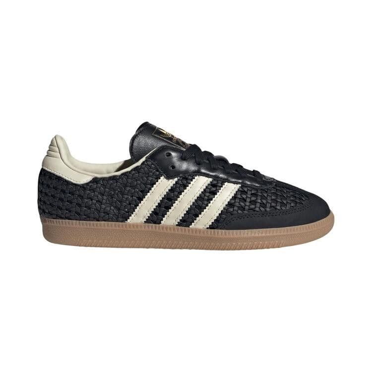 adidas Samba OG Basketweave Black Cream White (Women's)