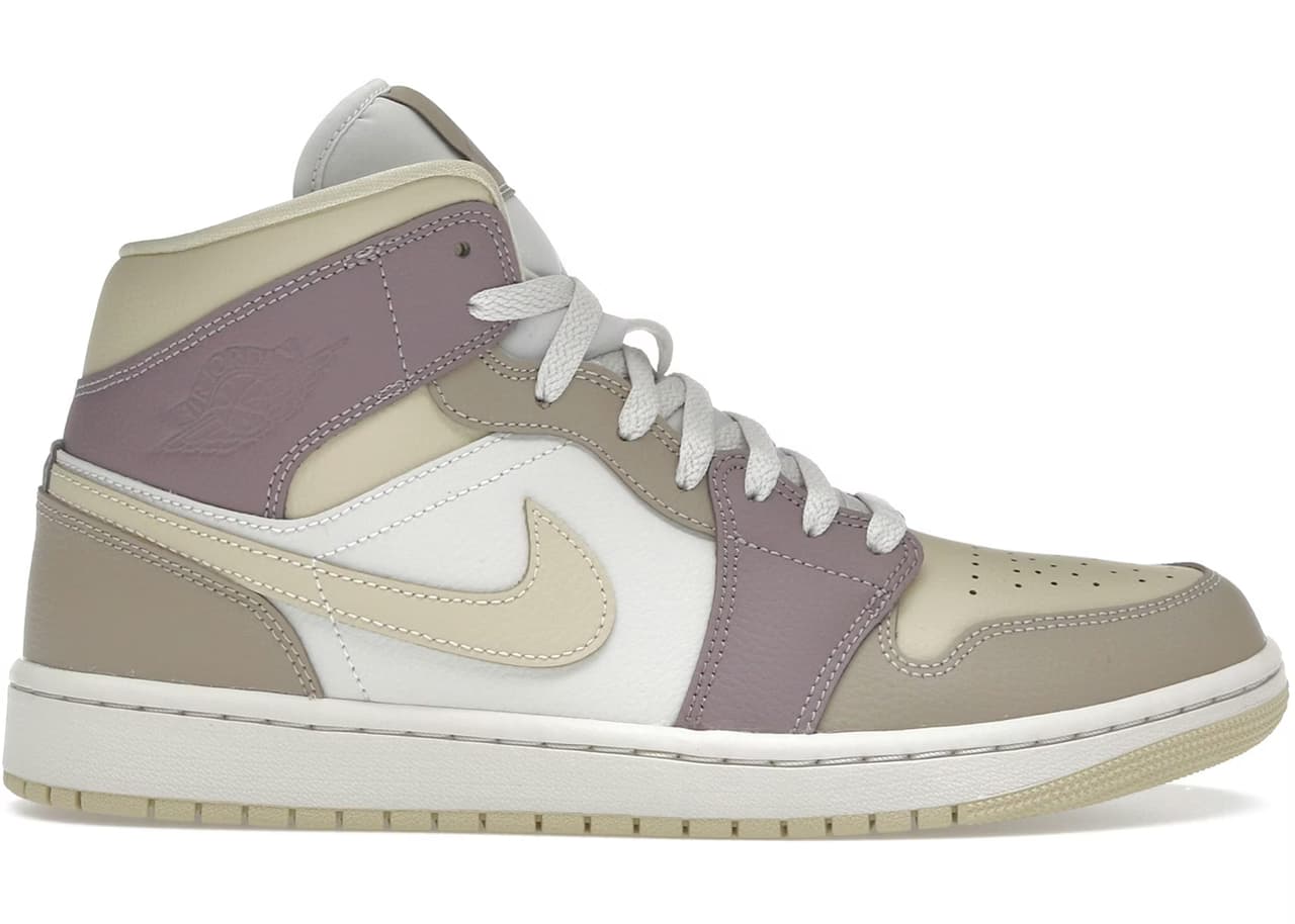 Jordan 1 Mid Light Orewood Brown Taupe Grey (Women's)