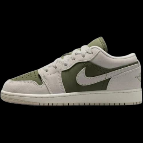 Jordan 1 Low SE Medium Olive Sail (GS)