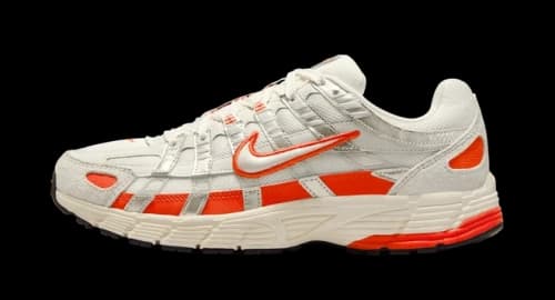 Nike P-6000 Sail Pale Ivory Light Bone Picante Red (Women's)