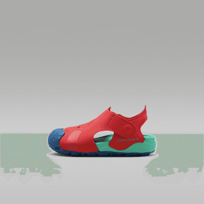 (TD) Jordan OTDR Sandals 'University Red Kinetic Green'