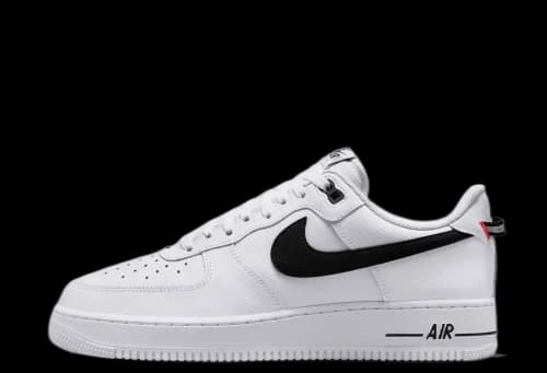 Nike Air Force 1 Low '07 LV8 White Black Bright Crimson