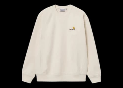 Carhartt WIP American Script Sweatshirt Natural