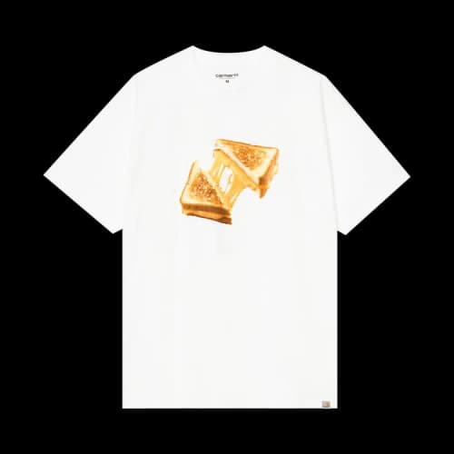 Carhartt WIP Cheese Toast Tee 'White'