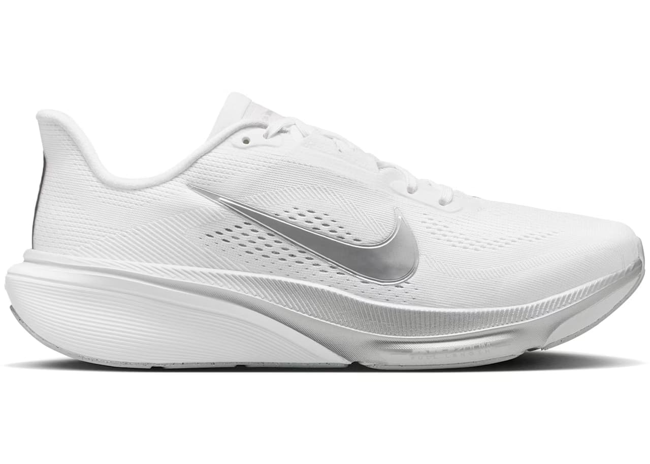 Nike Pegasus 42 White Wolf Grey Cool Grey Metallic Silver (Women's)
