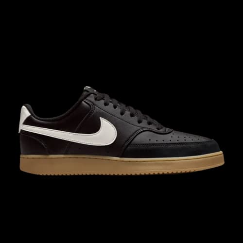 Nike Court Vision LO 'Black Gum Light Brown Sail'