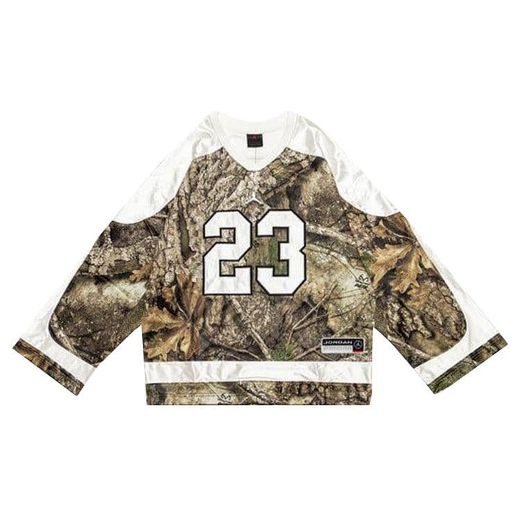 Air Jordan Brooklyn Realtree Hockey Jersey 'Medium Olive'