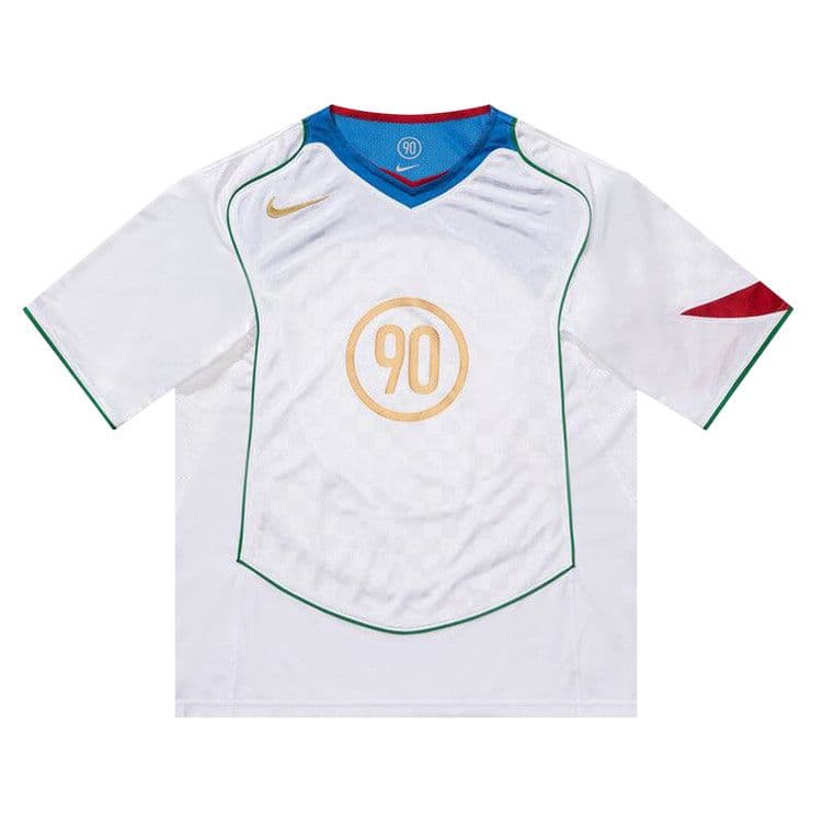 Nike x Total 90 Dri-Fit Soccer Jersey White/Italy Blue