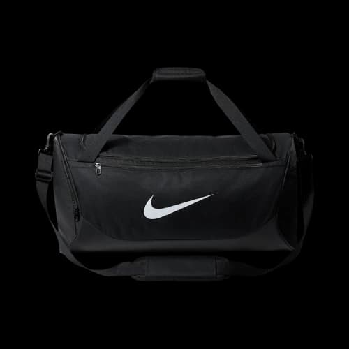 Nike 60L Medium Brasilia DuffeL Bag 'Black/Black/White'