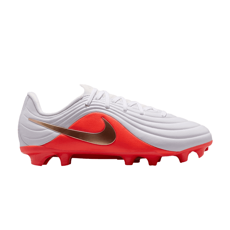 Nike Jr. Tiempo Maestro Academy MG Low GS 'White Bright Crimson Blur'