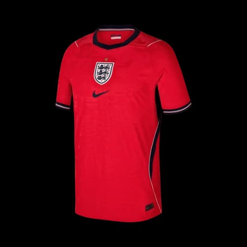 (GS) Nike England National Team 2026 Match Away Aero-FIT Soccer Jersey 'Speed Red Obsidian White'