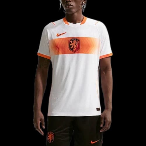 Nike Netherlands 2026 Match Away Authentic Jersey 'White Hyper Crimson'