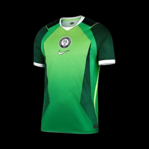 Nike Nigeria 2026 Stadium Home Jersey Pine Green/Electric Green