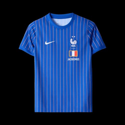 (GS) Nike x France x Jacquemus Cryoshot Dri-FIT T-Shirt 'Game Royal'