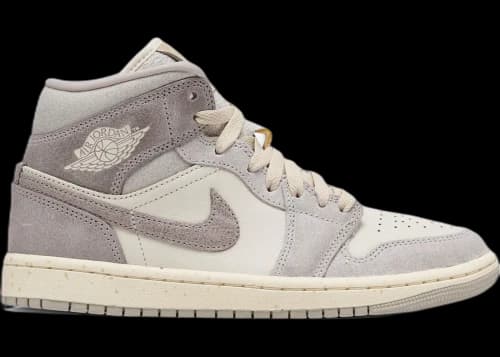 Jordan 1 Mid SE Light Iron Ore Enigma Stone (Women's)