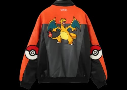 adidas x Pokémon 8 Ball Charizard Jacket Black/Collegiate Orange