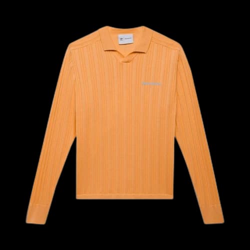 adidas Pharrell Williams Knit Long Sleeve Jersey (Gender Neutral) Hazy Orange