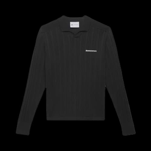 adidas Pharrell Williams Knit Long Sleeve Jersey (Gender Neutral) Black