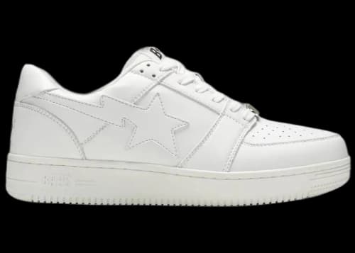 A Bathing Ape Bape Sta Low M2 White